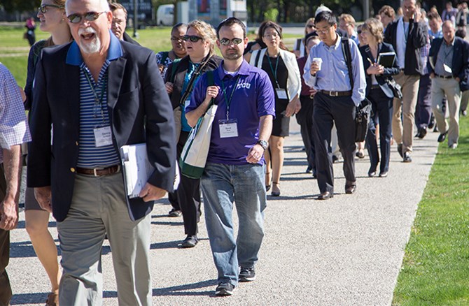 Researchers and academics visit Ivey for the 34th Annual Babson College Entrepreneurship Research Conference in 2014.