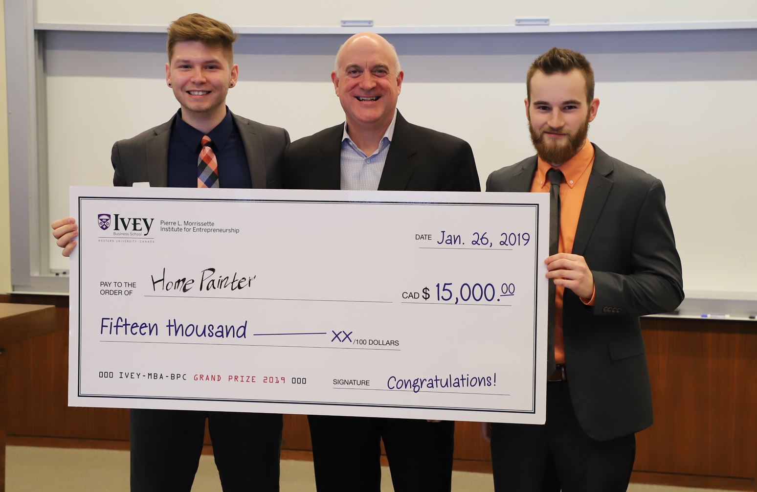 Iowa State University Team takes top prize at Graduate Business Plan Competition