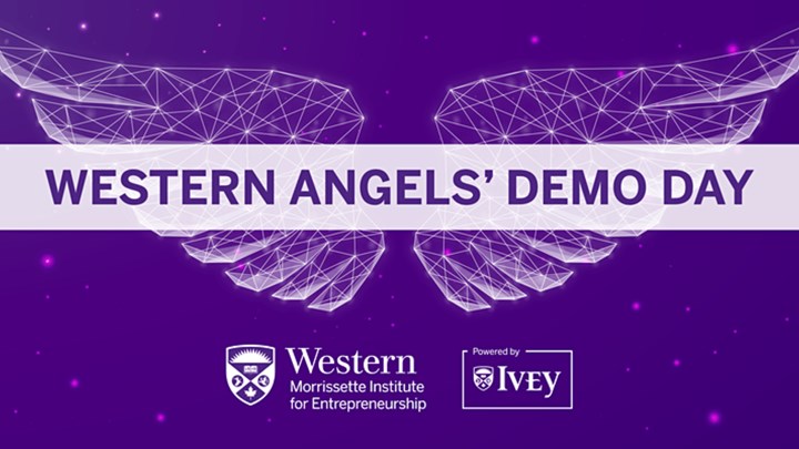 Western Angels' Demo Day Graphic