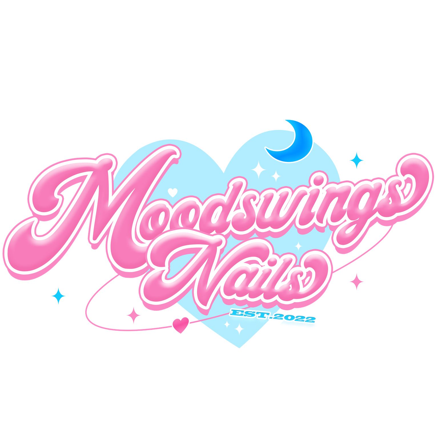 Moodswings Nails Logo Transparent Background