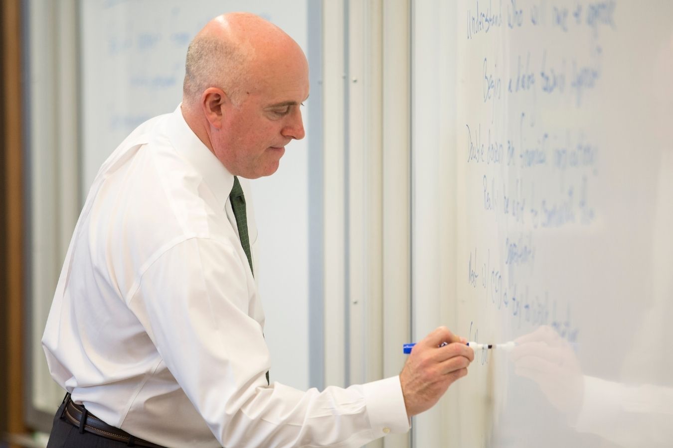 Eric Morse Writing On Whiteboard