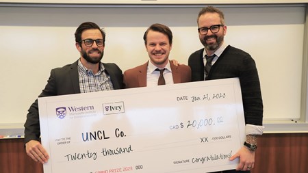 Team UNCL from the University of Arkansas wins the 2023 competition