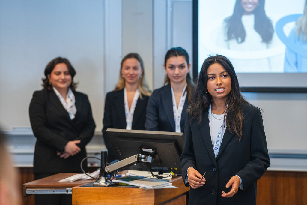 Ova presents at the Ivey Business Plan Competition